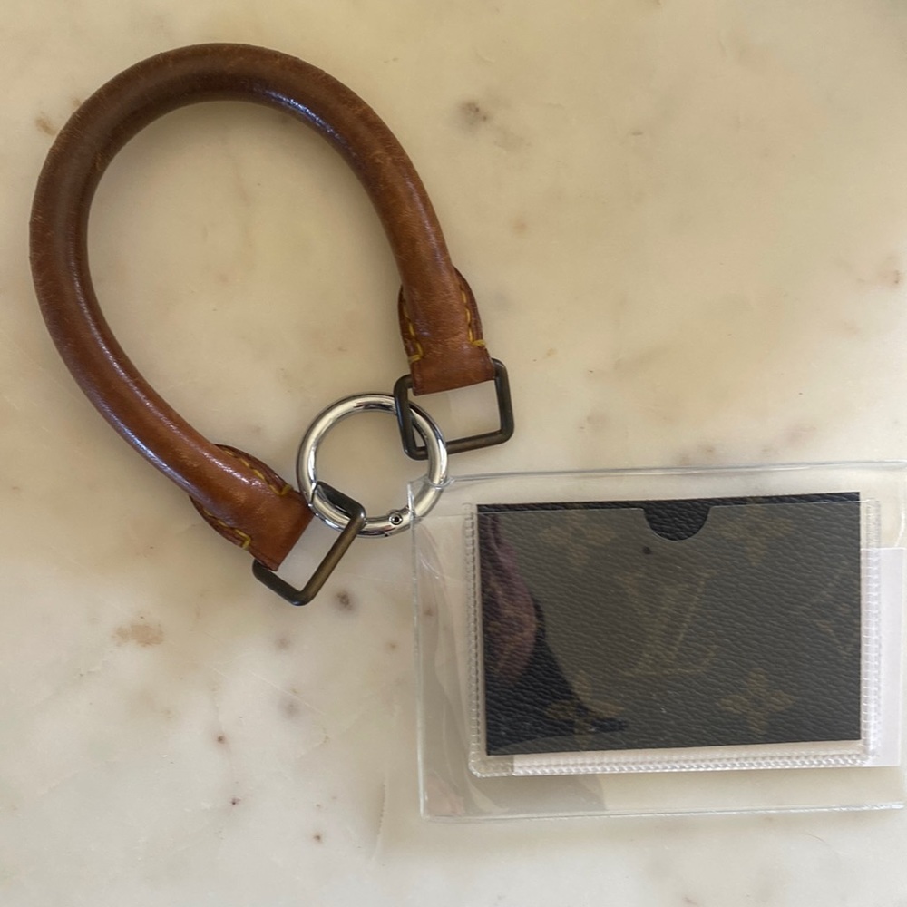 Louis Vuitton Special Edition Wristlet-Authentic Material